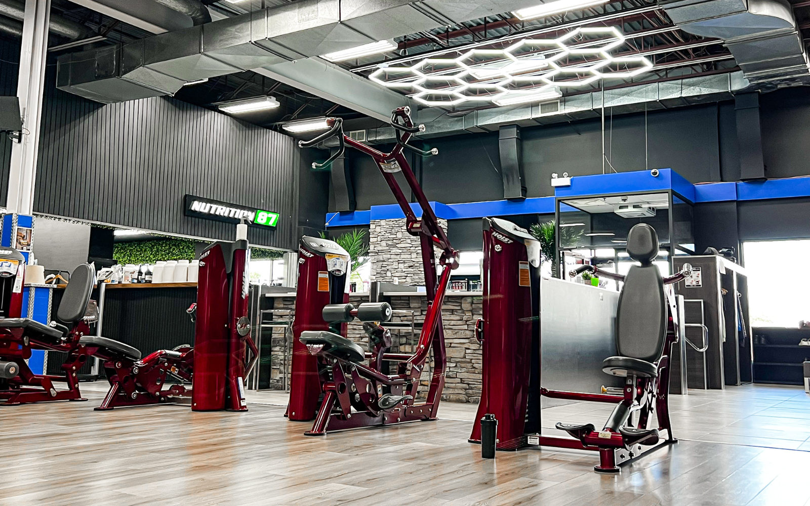 Image de la salle d'entraînement de la Cité Fitness, gym à Québec